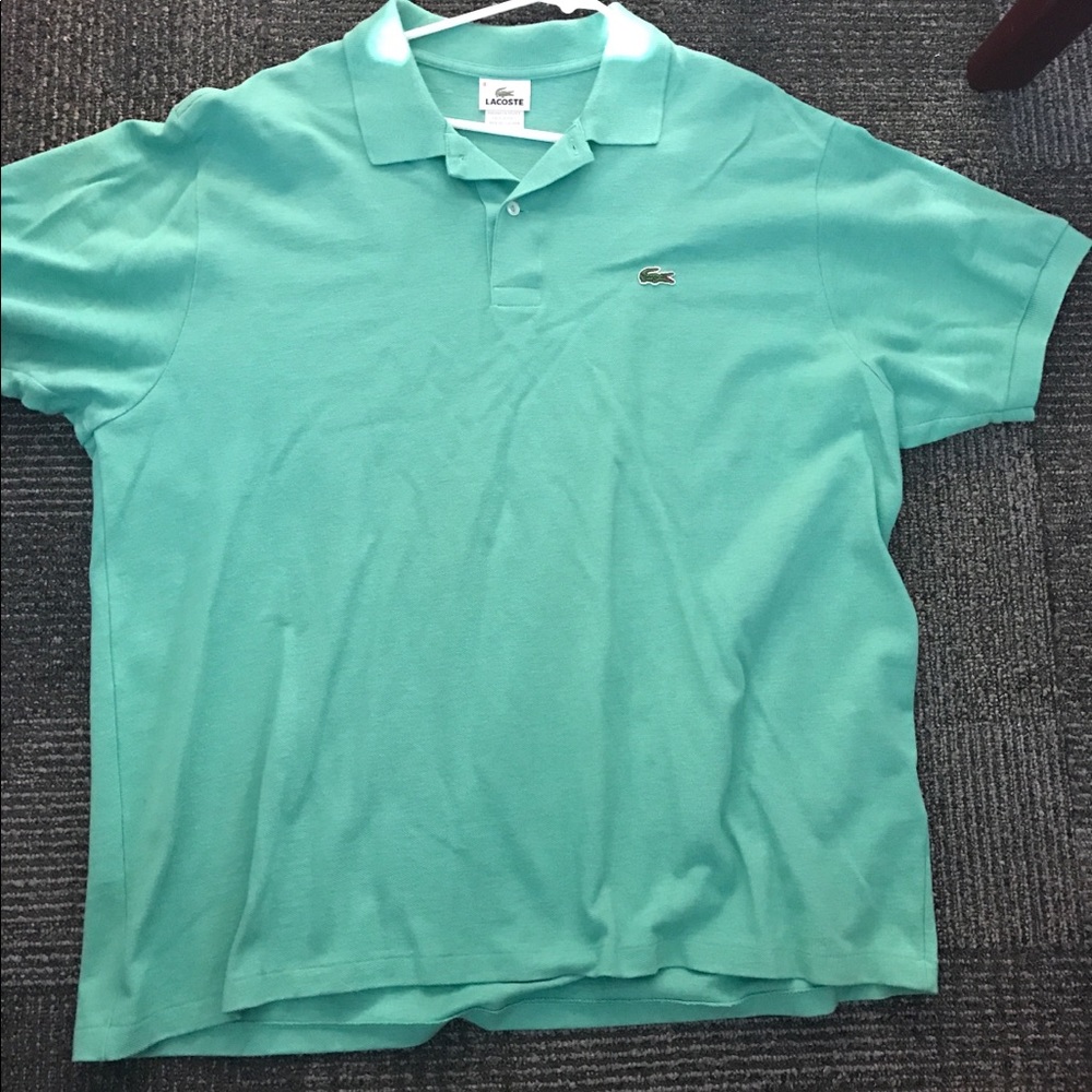 Lacoste Polo Size 8 XXL Green New without tags